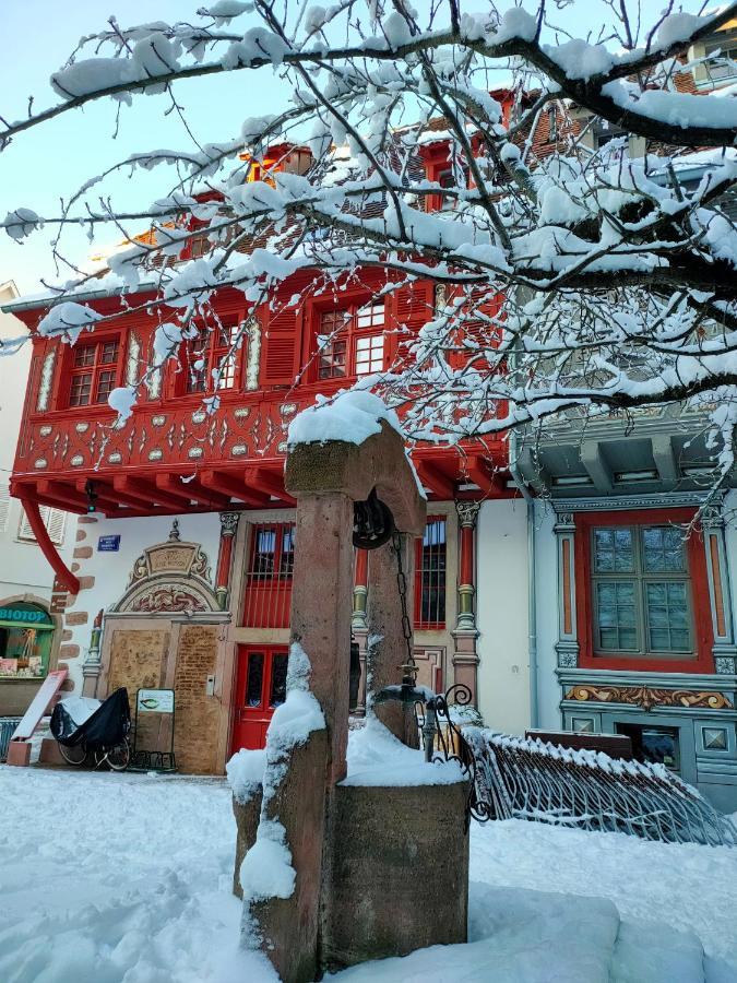 La Maison Bleue, A 20 Mn De Strasbourg, Sur La Route Des Vins, Jusqu'A 6 Personnes, Селеста Экстерьер фото